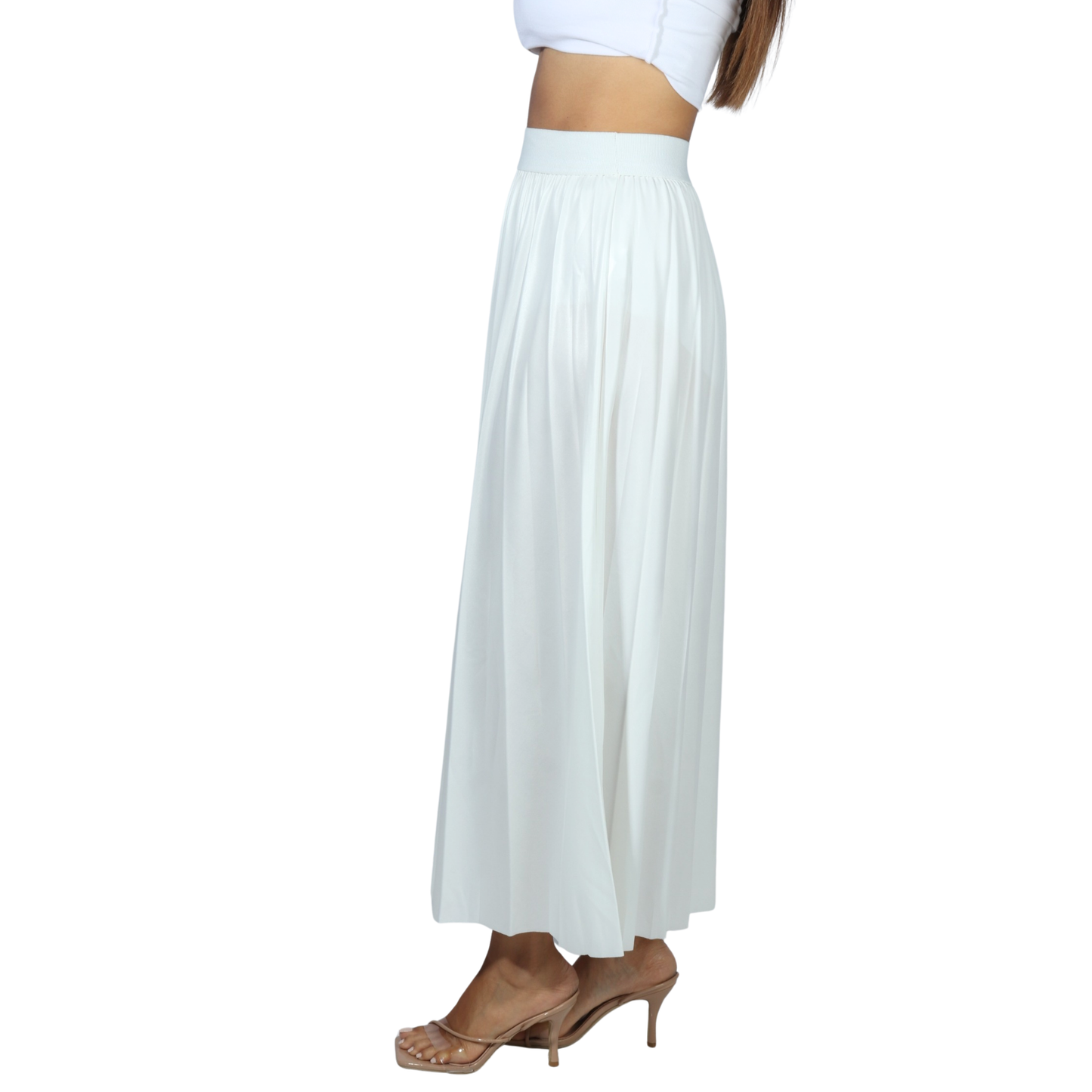 SHEIN - Solid Color Skirt