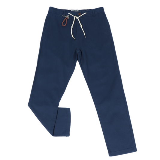 ALCOTT - Cotton solid chain design pants