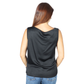 SHEIN - Sleeveless Satin Blouse