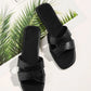 SHEIN - Flat Roman Slipper