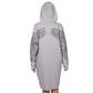 MC LORENE - Sparkle hooded dress