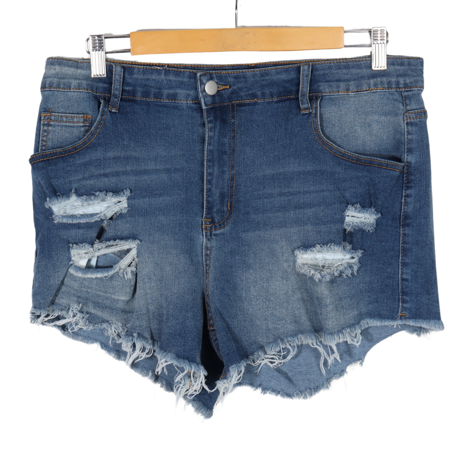 SHEIN - Ripped Short