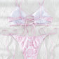 SHEIN - Print Tie Side Bikini Set