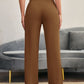 SHEIN - Solid High Rise Tailored Pants