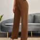 SHEIN - Solid High Rise Tailored Pants