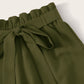 SHEIN -  Belted Paper Pocket Pants