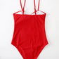 SHEIN - One-piece swimsuit with knot opening