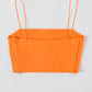 SHEIN - Solid Skinny Cami Crop Top