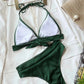 SHEIN -  Bra & High Waisted Bottom  Bikini