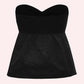 SHEIN -  Pleated Front Cropped Top
