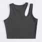 SHEIN -  Drop Shoulder Rib Knitted Top