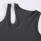 SHEIN -  Drop Shoulder Rib Knitted Top