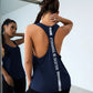 SHEIN -  Gameset River Back Logo Print Tank Top