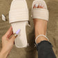 SHEIN - Generous Women Flat Slippers