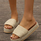 SHEIN - Sandal with Textured Rope Upper Design