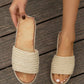 SHEIN - Sandal with Textured Rope Upper Design