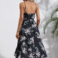 SHEIN - Floral Print Belted Cami Dress
