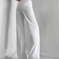 SHEIN - Raw Hem Straight Leg Jeans