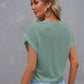 SHEIN - Short Sleeve Sandwash Dolman Tee T-Shirt