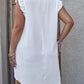 SHEIN - Swiss Dot Ruffle Trim Dress