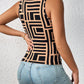 SHEIN -  Geometric Print Tank Top