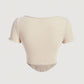 SHEIN - Square Neck T-Shirt