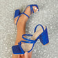SHEIN - Square Toe And Chunky Sandals
