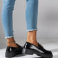 SHEIN - Flat Leather shoes