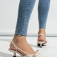 SHEIN - Pointed Kitten Heel Pumps