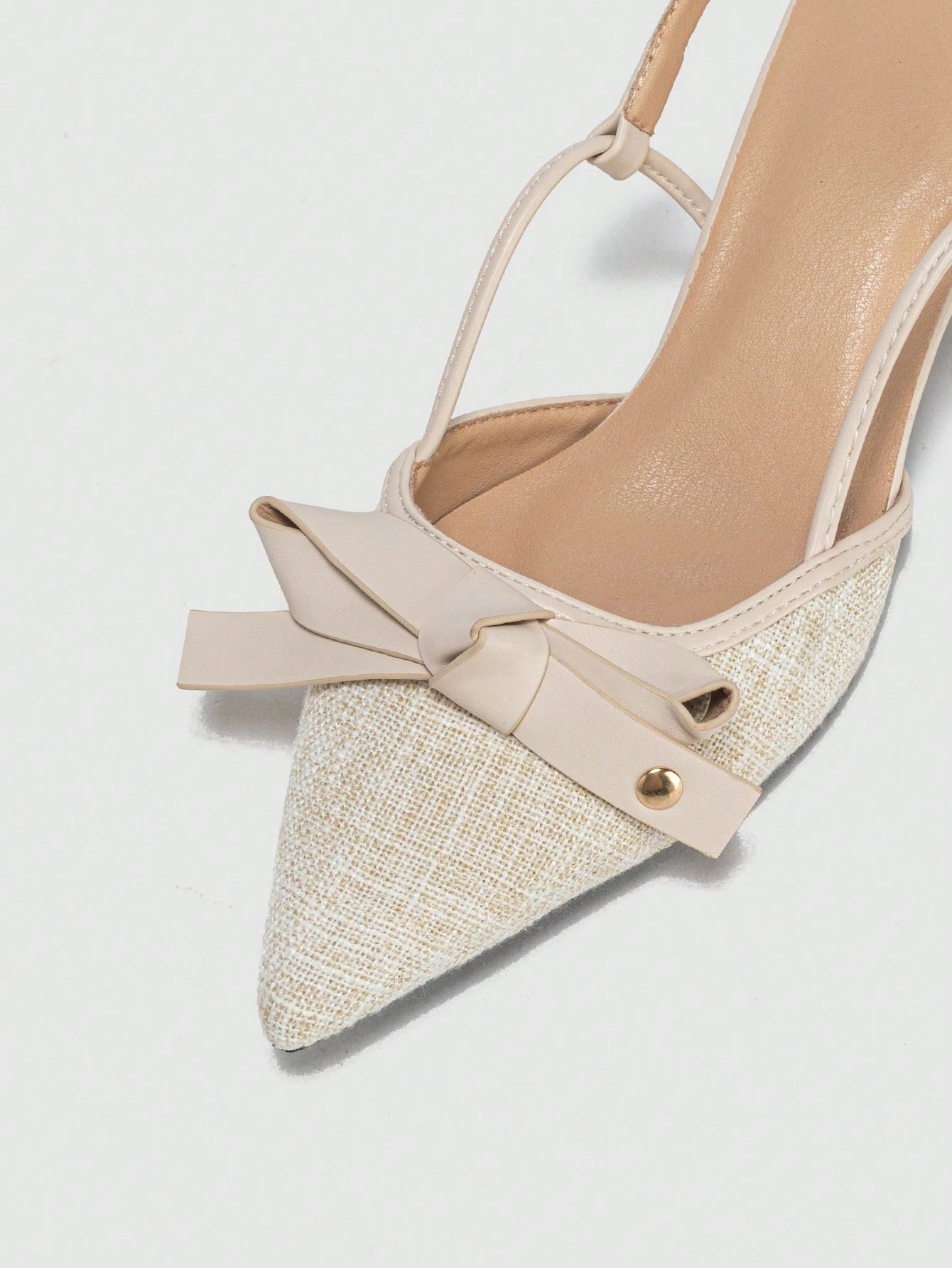SHEIN - Pointed Kitten Heel Pumps