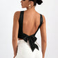 SHEIN - Backless Sleeveless Crop Top
