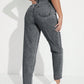 SHEIN - Solid Mom Jeans