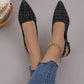 SHEIN -  Pointed-Toe  Slipper