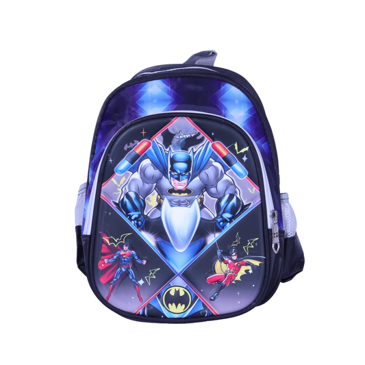 3D Embossed Batman Character Backpack