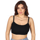 SHEIN - Plunge Neck Crop Top