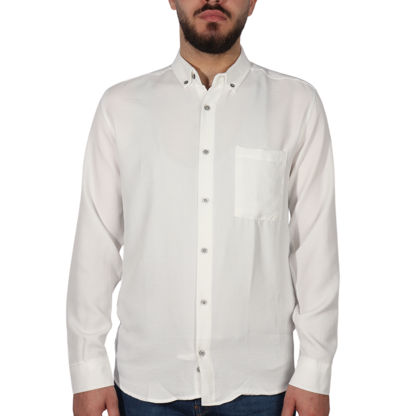 DYNAMO - Button up cuffed shirt