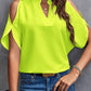 SHEIN - Shoulder Cut-Out Design Blouse