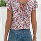 SHEIN - Ruffle Sleeve Blouse