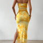 SHEIN -  Off Shoulder Tie Dye Maxi Dress