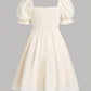 SHEIN - KIDS - Puff Sleeve Embellished Dress