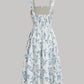 SHEIN - Sleeveless Floral Print Mini Dress