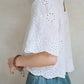 SHEIN -  Embroidered Crop Tops