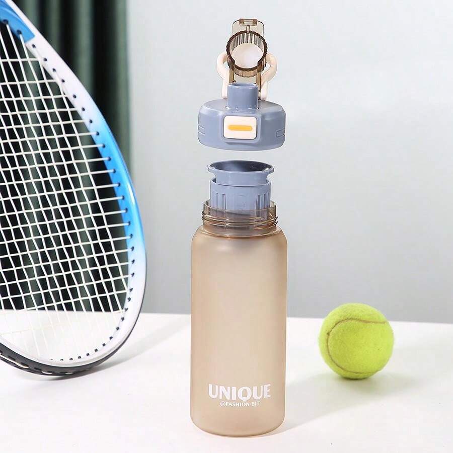 UNIQUE - Matte Spray Paint Reusable Plastic Water Bottle
