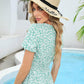 SHEIN - Short Sleeve Printed Dress