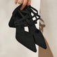 SHEIN - Fashion Point Toe Outdoor Heels