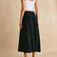 SHEIN - Split Thigh Plisse Skirt