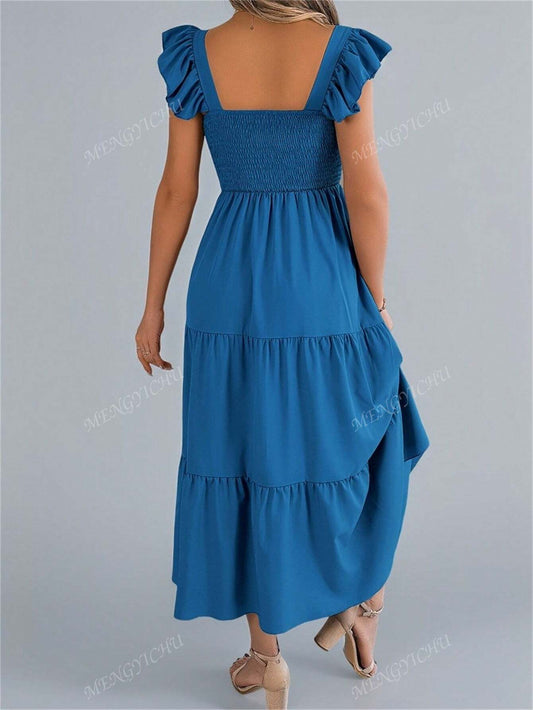 SHEIN - Dress With Ruffles