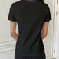 SHEIN - Plain Crew Neck T-Shirt