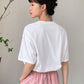SHEIN - Floral Embroidered Off Shoulder T-Shirt