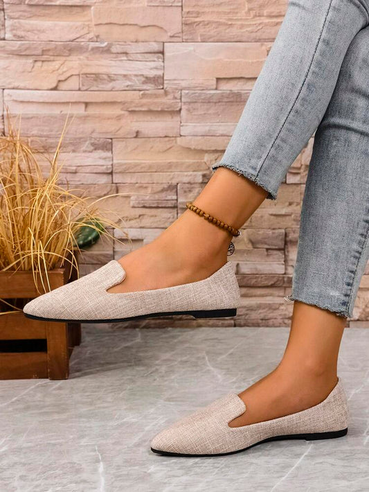 SHEIN - Breathable Hollow Out Casual Flat Loafers
